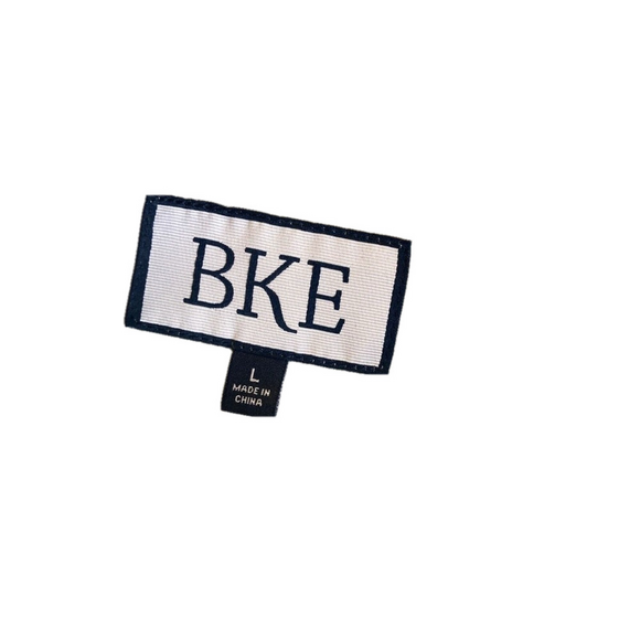 BKE Womens Jacket Blazer Size Large Light Weight Flyaway Green Olive Boho Casual - Picture 9 of 10